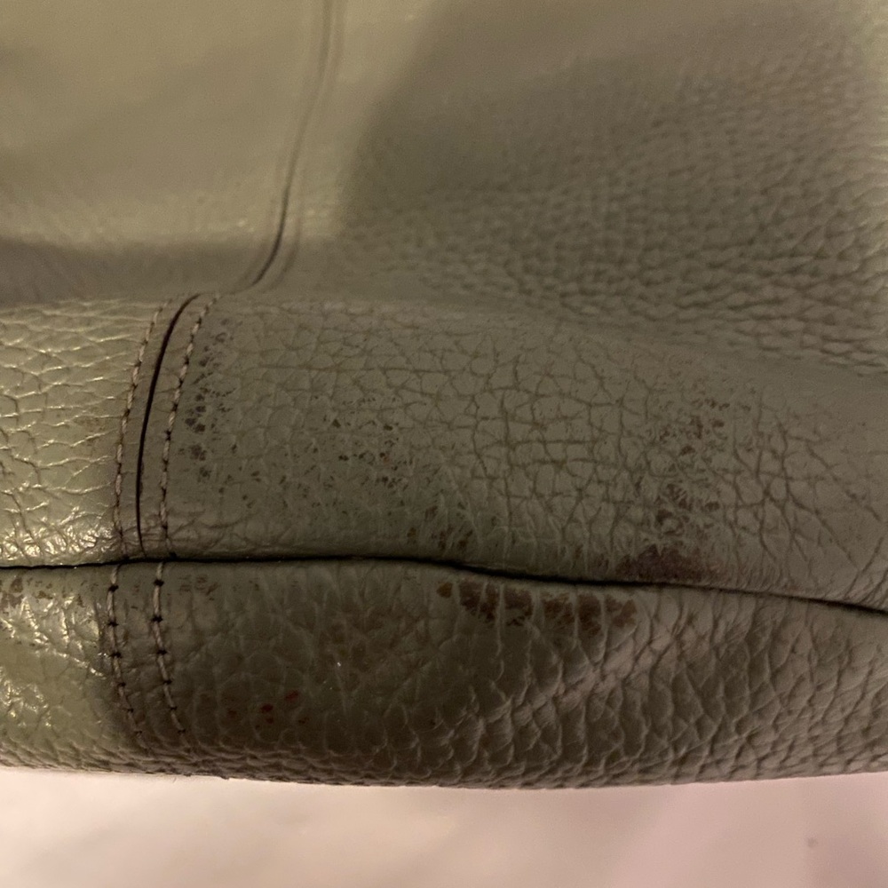 Allsaints Green Leather Medium Convertible Backpack - Picture 14 of 14